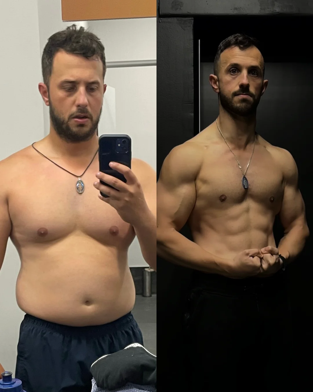 Coach James Ibrahim transformation, before and after