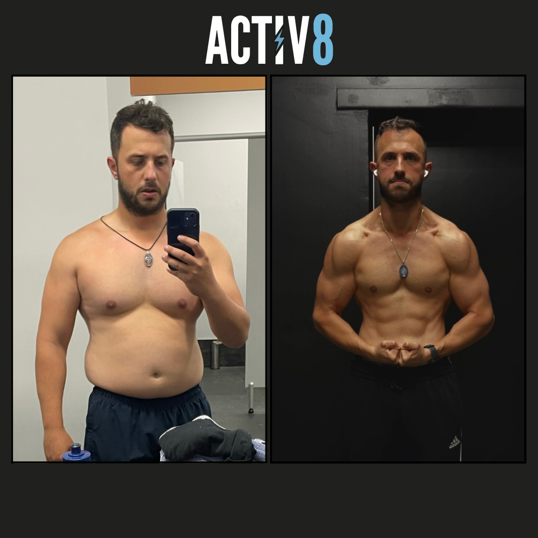 Coach James Ibrahim transformation, before and after