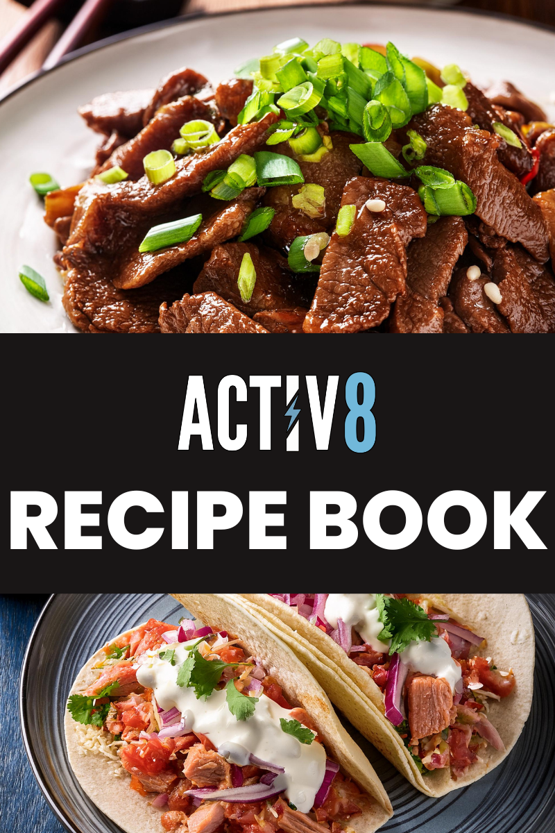 Free Recipe Book from ACTIV8